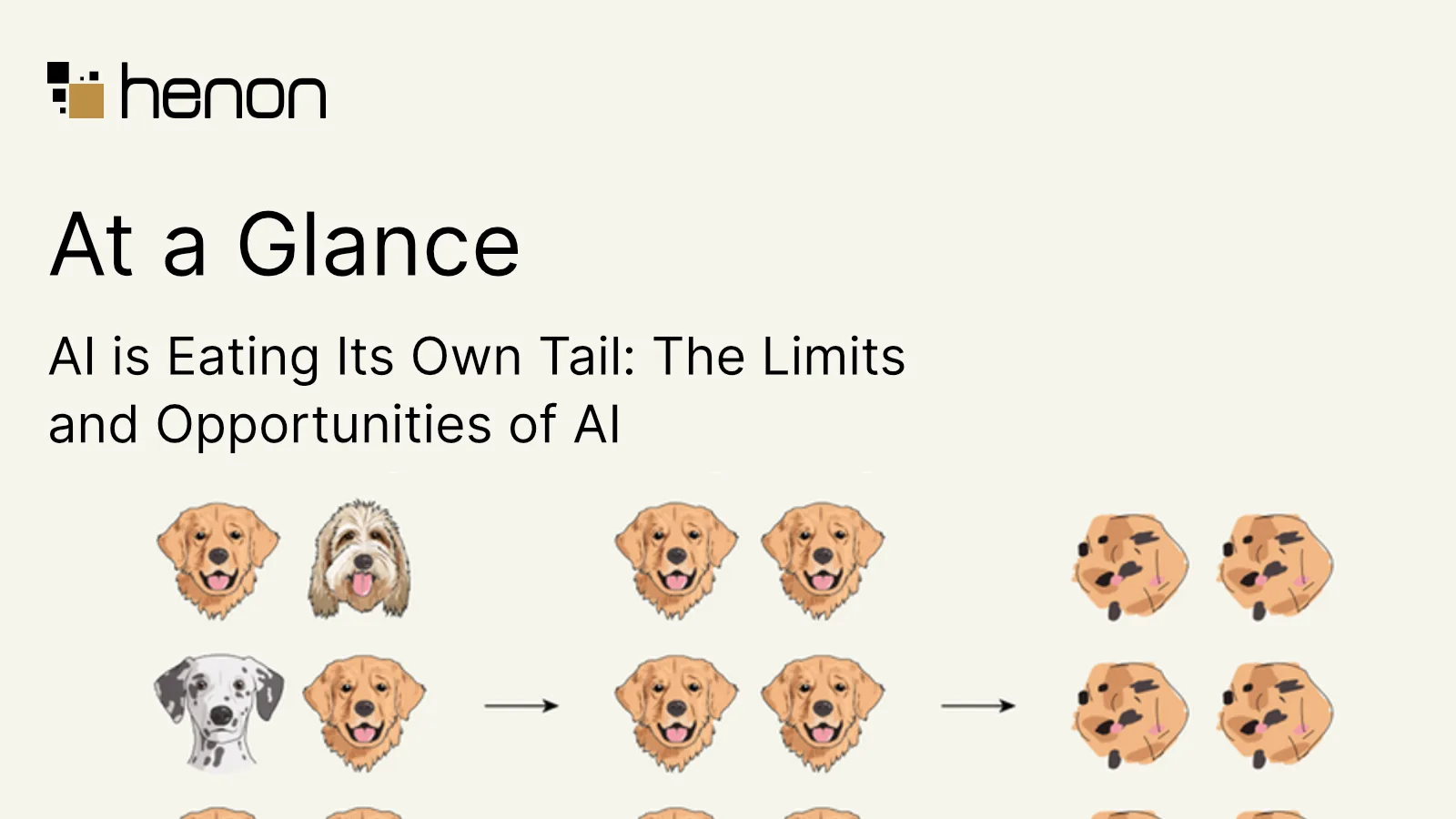 AI is Eating Its Own Tail – The Limits and Opportunities of AI