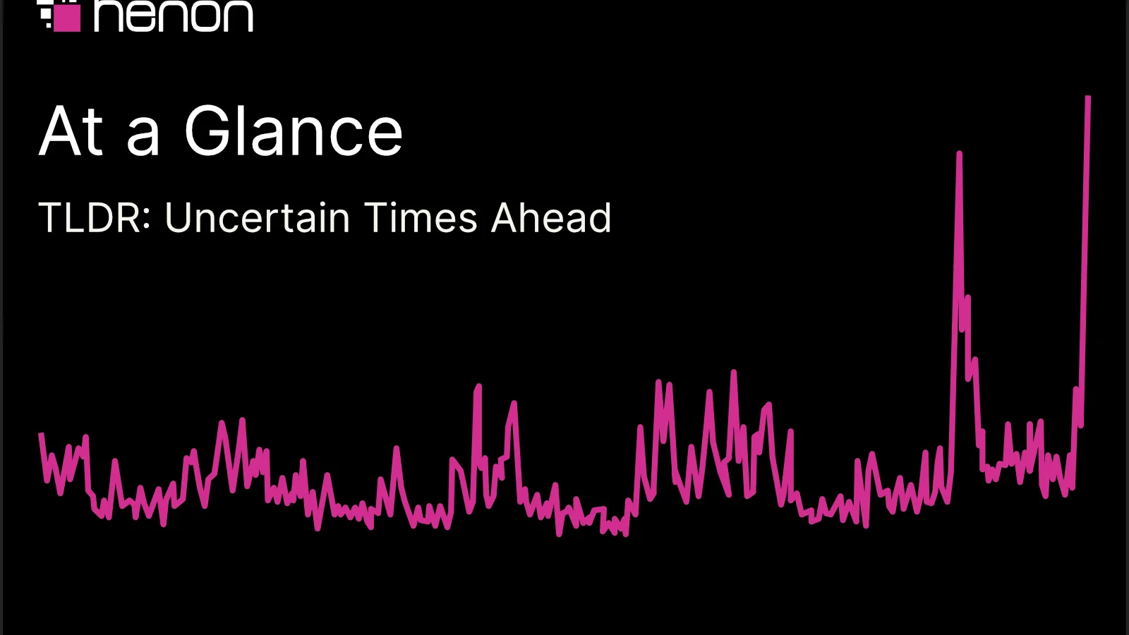 TLDR: Uncertain Times Ahead