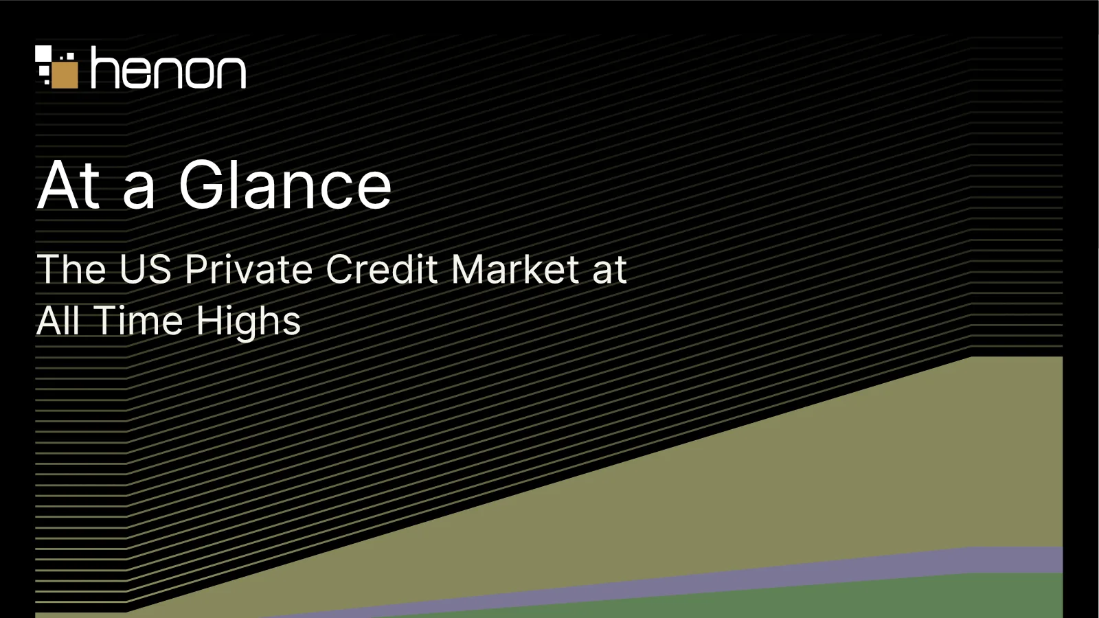 The US Private Credit Market at All Time Highs